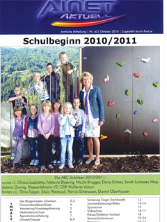 Ainet Aktuell Ausgabe Oktober 2010