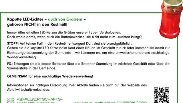 Infos LED-Grablichter