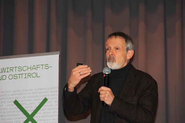 AWV Osttirol - Dr. Georg Kaser, Wissenschaftler, Leitautor des IPCC und Nobelpreisträger